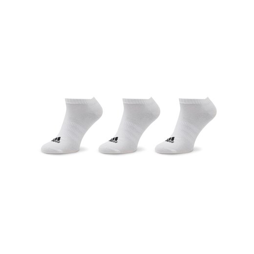 Skarpety stopki unisex adidas Thin and Light Sportswear Low-Cut Socks 3 Pairs HT3469 Biały ze sklepu eobuwie.pl w kategorii Skarpetki damskie - zdjęcie 182083373