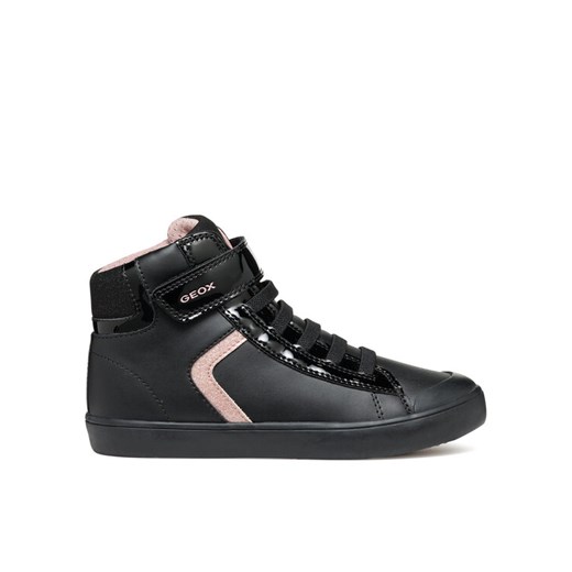Sneakersy Geox J Gisli Girl J464NA 05402 C9289 M Czarny ze sklepu eobuwie.pl w kategorii Buty sportowe dziecięce - zdjęcie 182083414