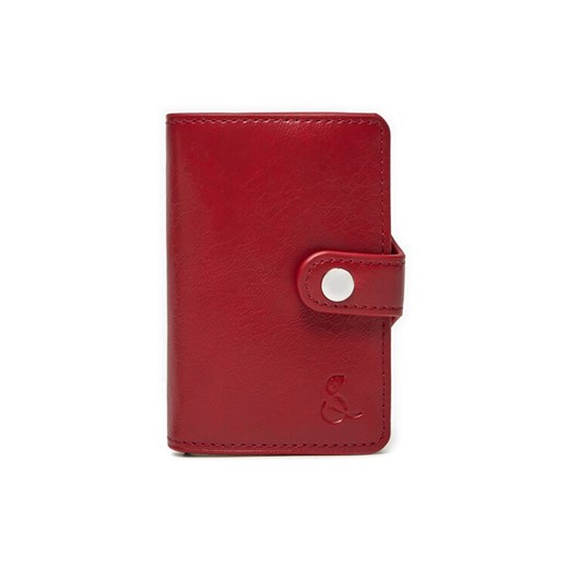 Etui na karty kredytowe Semi Line P8296-4 Czerwony ze sklepu eobuwie.pl w kategorii Portfele męskie - zdjęcie 182083423