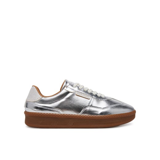 Sneakersy Steve Madden Euphoria SM11003591 Srebrny ze sklepu eobuwie.pl w kategorii Buty sportowe damskie - zdjęcie 182083614