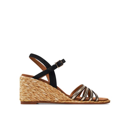 Espadryle Caprice 9-28305-42 Czarny ze sklepu eobuwie.pl w kategorii Sandały damskie - zdjęcie 182083702