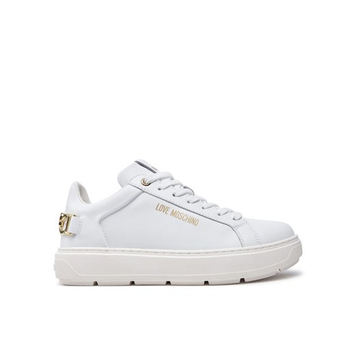 Sneakersy LOVE MOSCHINO JA15394G0LIA010A Biały ze sklepu eobuwie.pl w kategorii Buty sportowe damskie - zdjęcie 182083762