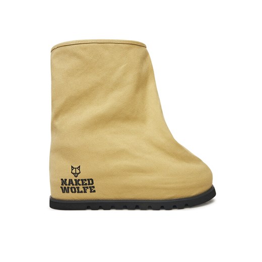 Śniegowce Naked Wolfe Bag Boot Beżowy ze sklepu eobuwie.pl w kategorii Buty zimowe męskie - zdjęcie 182083921