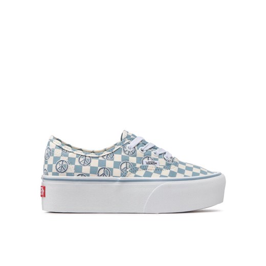Tenisówki Vans Authentic Stac VN0A5KXXBD21 Błękitny ze sklepu eobuwie.pl w kategorii Trampki damskie - zdjęcie 182083924