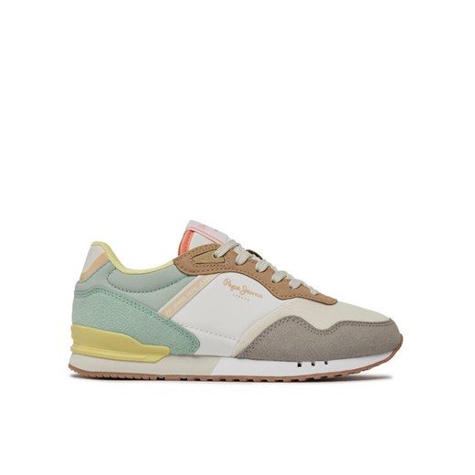 Sneakersy Pepe Jeans London Urban W PLS40005 Szary ze sklepu eobuwie.pl w kategorii Buty sportowe damskie - zdjęcie 182083954