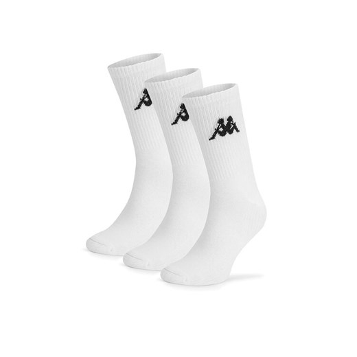 Skarpety Kappa Z4448_AW24 (3-PACK) Biały ze sklepu eobuwie.pl w kategorii Skarpetki męskie - zdjęcie 182084014