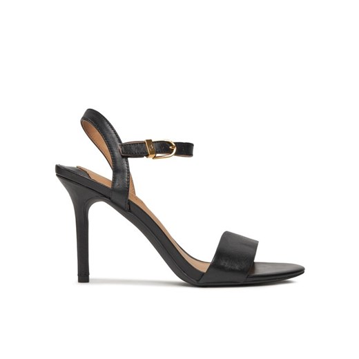 Sandały LAUREN RALPH LAUREN 802940588001 Czarny ze sklepu eobuwie.pl w kategorii Sandały damskie - zdjęcie 182084080