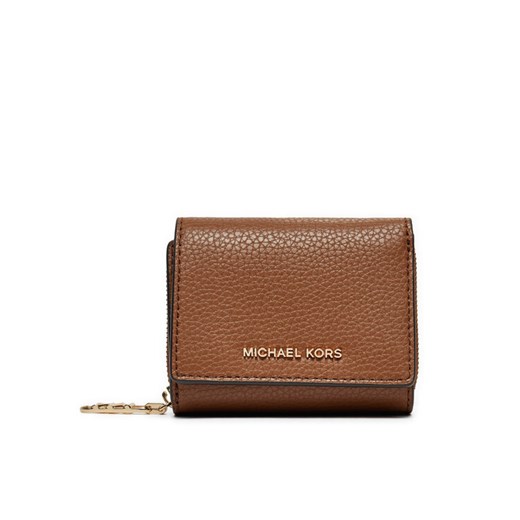 Mały Portfel Damski MICHAEL Michael Kors 32S4G8ED8L Brązowy ze sklepu eobuwie.pl w kategorii Portfele damskie - zdjęcie 182084102