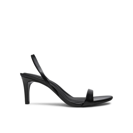 Sandały Calvin Klein Heel D'Orsay Sandal 70 - Brush L HW0HW02265 Czarny Calvin Klein 37 eobuwie.pl