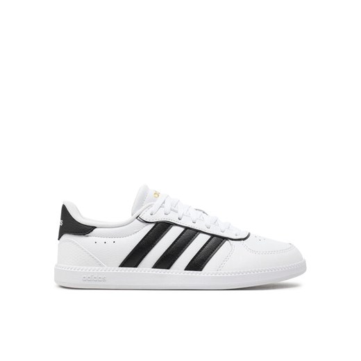 Sneakersy adidas Breaknet Sleek IH5426 Biały ze sklepu eobuwie.pl w kategorii Buty sportowe damskie - zdjęcie 182084234