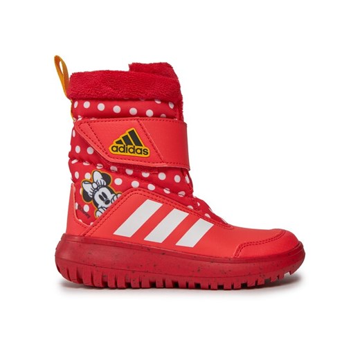 Śniegowce adidas Winterplay x Disney Shoes Kids IG7188 Czerwony ze sklepu eobuwie.pl w kategorii Buty zimowe dziecięce - zdjęcie 182084323