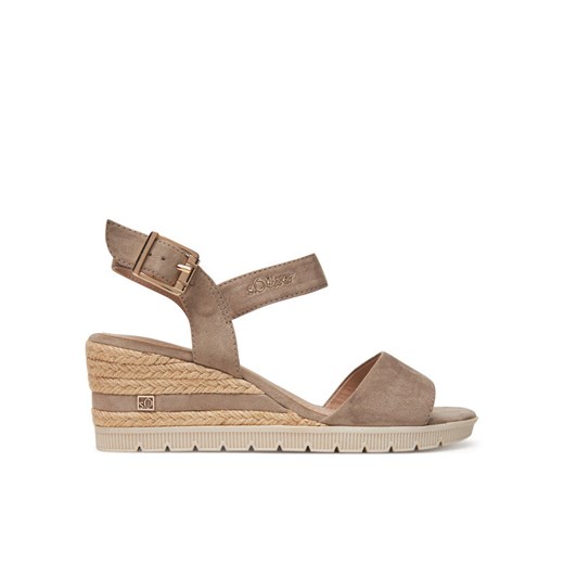Espadryle s.Oliver 5-28713-42 Beżowy ze sklepu eobuwie.pl w kategorii Espadryle damskie - zdjęcie 182084393
