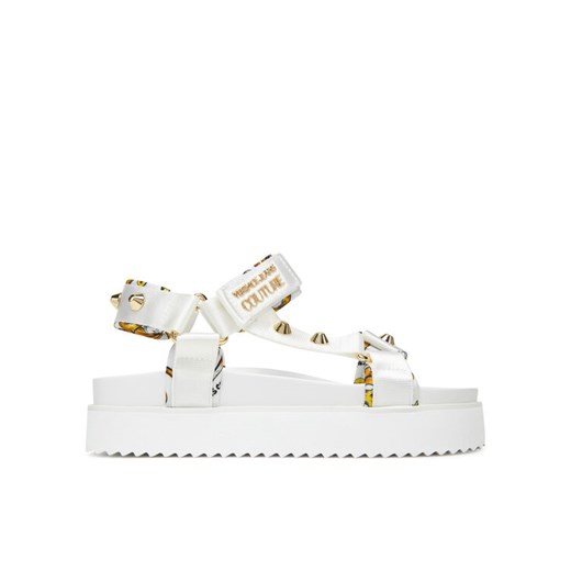 Sandały Versace Jeans Couture 78VA3SM2 Biały ze sklepu eobuwie.pl w kategorii Sandały damskie - zdjęcie 182084490