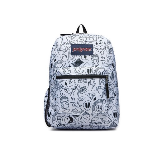 Plecak JanSport Cross Town EK0A5BAI8O8 Biały ze sklepu eobuwie.pl w kategorii Plecaki - zdjęcie 182084620