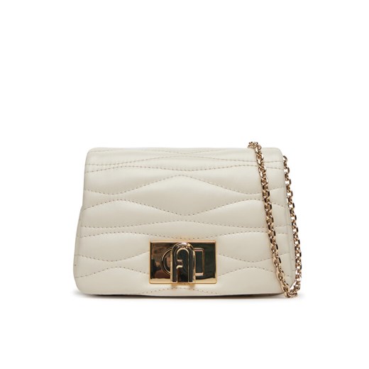 Torebka Furla 1927 Mini Soft WE00735 BX3221 PNN00 Écru ze sklepu eobuwie.pl w kategorii Kopertówki - zdjęcie 182084643