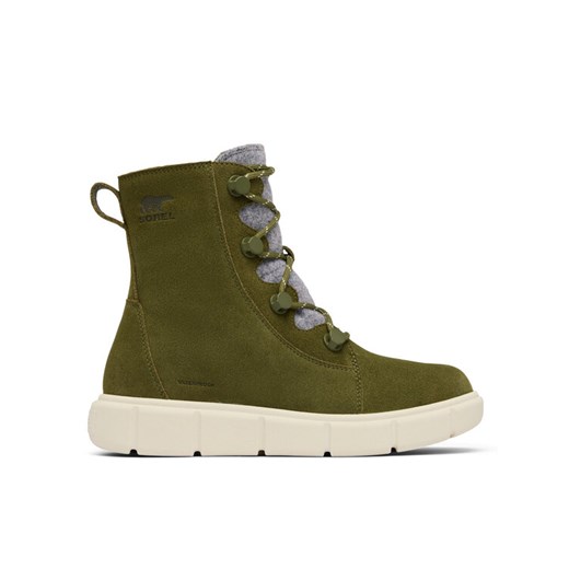Botki Sorel Explorer™ III Joan Wp 2077951355 Zielony ze sklepu eobuwie.pl w kategorii Botki - zdjęcie 182084673