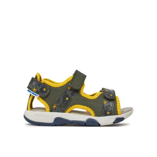 Sandały Geox B Sandal Multy Boy B450FA 014CE C0629 S Khaki ze sklepu eobuwie.pl w kategorii Sandały dziecięce - zdjęcie 182084770