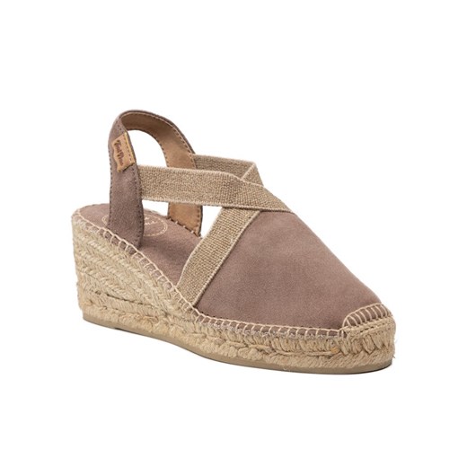 Espadryle Toni Pons Tona Brązowy ze sklepu eobuwie.pl w kategorii Espadryle damskie - zdjęcie 182084781