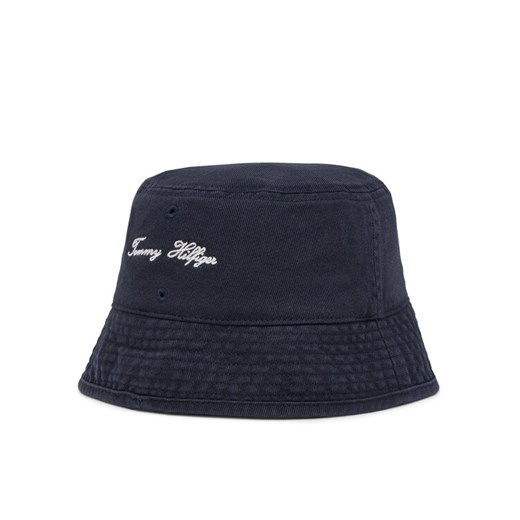Kapelusz Tommy Hilfiger Seasonal Flag Bucket AM0AM13384 Granatowy ze sklepu eobuwie.pl w kategorii Kapelusze damskie - zdjęcie 182084792