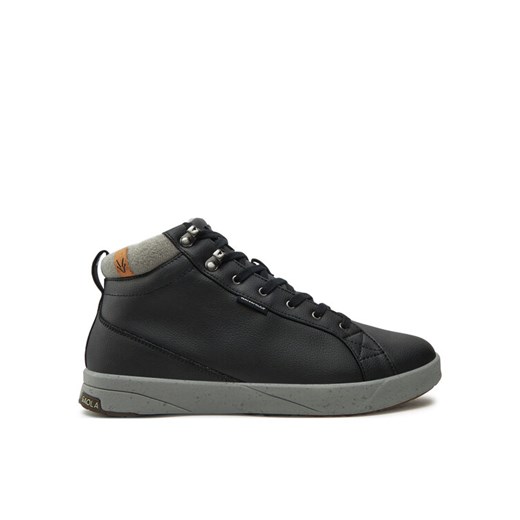 Sneakersy Saola Bergen waterproof Warm SAO2118 Czarny ze sklepu eobuwie.pl w kategorii Buty sportowe męskie - zdjęcie 182084824
