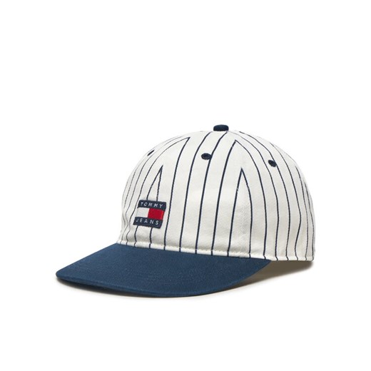 Czapka z daszkiem Tommy Jeans Heritage Sport AM0AM12935 Biały ze sklepu eobuwie.pl w kategorii Czapki z daszkiem męskie - zdjęcie 182084870