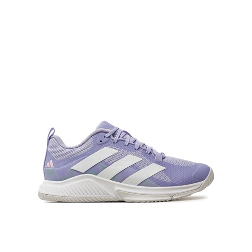 Buty halowe adidas Court Team 2.0 JR0740 Fioletowy ze sklepu eobuwie.pl w kategorii Buty sportowe damskie - zdjęcie 182084993
