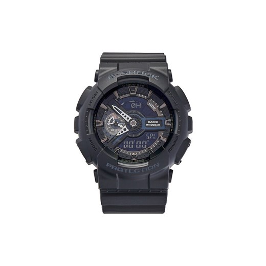 Zegarek G-Shock GA-110-1BER Czarny ze sklepu eobuwie.pl w kategorii Zegarki - zdjęcie 182085032