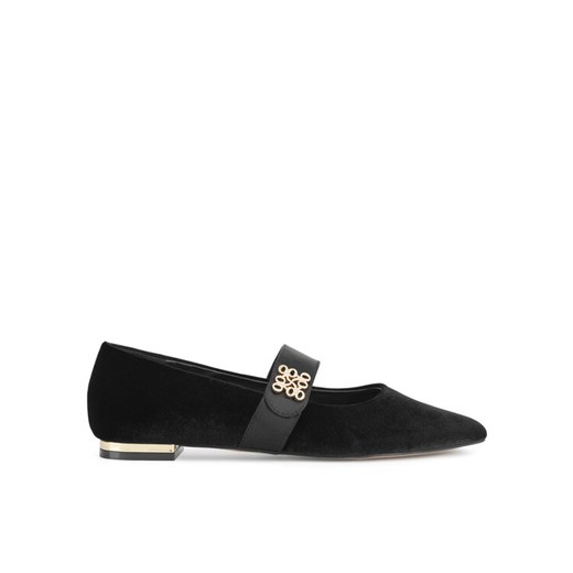Baleriny Nine West 8168-1 Czarny ze sklepu eobuwie.pl w kategorii Balerinki - zdjęcie 182085042