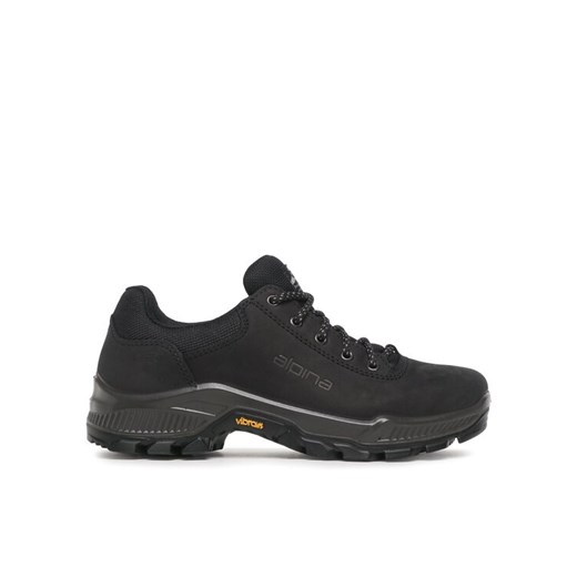 Trekkingi Alpina Prima Low 692Z-1 Czarny ze sklepu eobuwie.pl w kategorii Buty trekkingowe męskie - zdjęcie 182085071