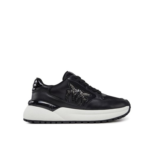 Sneakersy PINKO Gem 07 SS0055 P073 Czarny ze sklepu eobuwie.pl w kategorii Buty sportowe damskie - zdjęcie 182085151