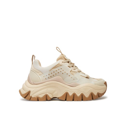 Sneakersy Buffalo Donna 1636232 Beżowy ze sklepu eobuwie.pl w kategorii Buty sportowe damskie - zdjęcie 182085161