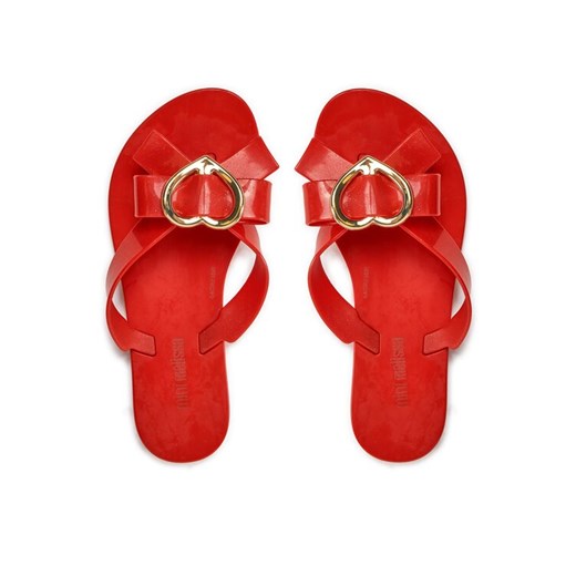 Japonki Melissa Mini Melissa Harmonic Hot Inf 33945 Czerwony ze sklepu eobuwie.pl w kategorii Klapki dziecięce - zdjęcie 182085401