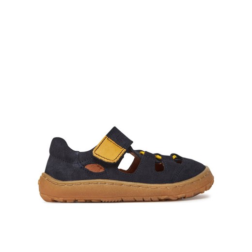 Sandały Froddo Barefoot Elastic Sandal G3150262 M Granatowy ze sklepu eobuwie.pl w kategorii Sandały dziecięce - zdjęcie 182085471