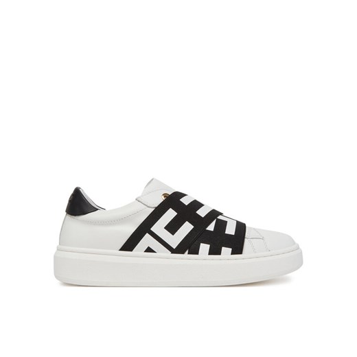 Sneakersy Elisabetta Franchi F4-A9E-0230 Biały ze sklepu eobuwie.pl w kategorii Buty sportowe damskie - zdjęcie 182085551