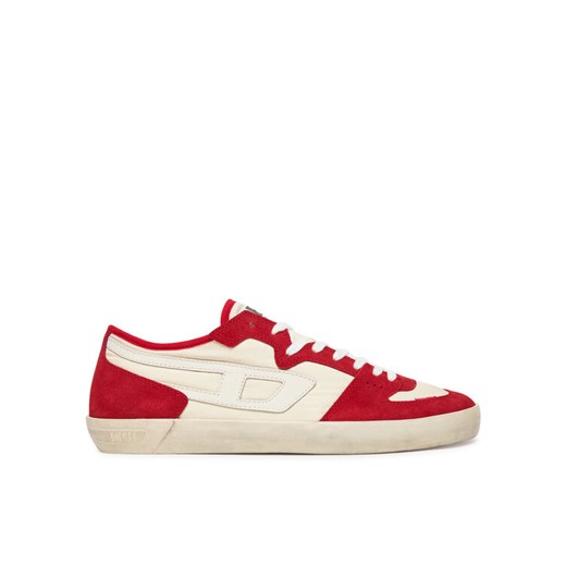 Sneakersy Diesel S-Leroji D-1 Low Y03489P8119 HA678 Czerwony ze sklepu eobuwie.pl w kategorii Buty sportowe męskie - zdjęcie 182085561