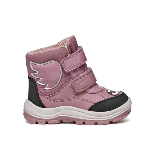 Śniegowce Geox B Flanfil Girl B Abx B463WA 054FU C8006 S Różowy ze sklepu eobuwie.pl w kategorii Buty zimowe dziecięce - zdjęcie 182085564