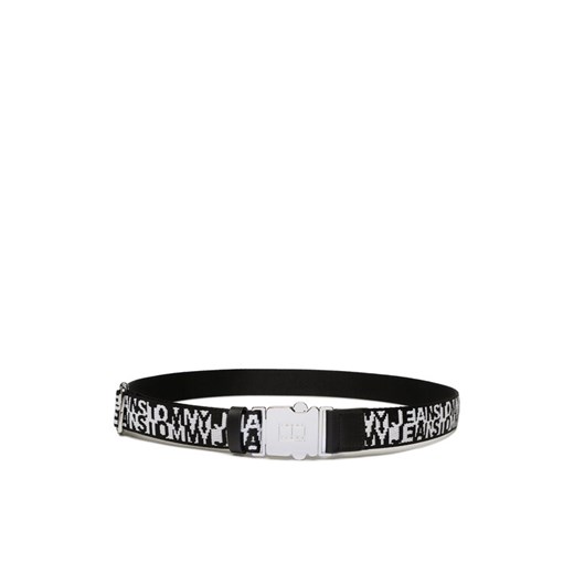 Pasek Damski Tommy Jeans Tjw Fashion Webbing 3.0 AW0AW14613 Czarny ze sklepu eobuwie.pl w kategorii Paski damskie - zdjęcie 182085572