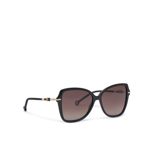 Okulary przeciwsłoneczne Carolina Herrera HER 0302/S 208047 Czarny ze sklepu eobuwie.pl w kategorii Okulary przeciwsłoneczne damskie - zdjęcie 182085724