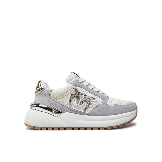 Sneakersy PINKO Gem 07 SS0055 P036 Szary ze sklepu eobuwie.pl w kategorii Buty sportowe damskie - zdjęcie 182085874