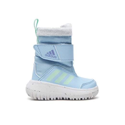 Śniegowce adidas Winterplay I IF1714 Niebieski ze sklepu eobuwie.pl w kategorii Buty zimowe dziecięce - zdjęcie 182085884