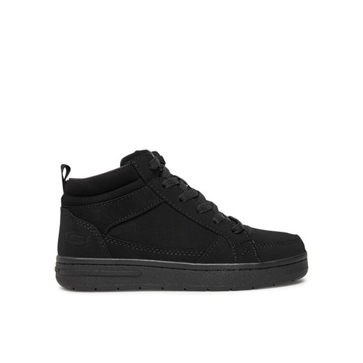 Sneakersy Skechers Smooth Street - Cozy 405618L/BBK Czarny ze sklepu eobuwie.pl w kategorii Buty sportowe dziecięce - zdjęcie 182086080