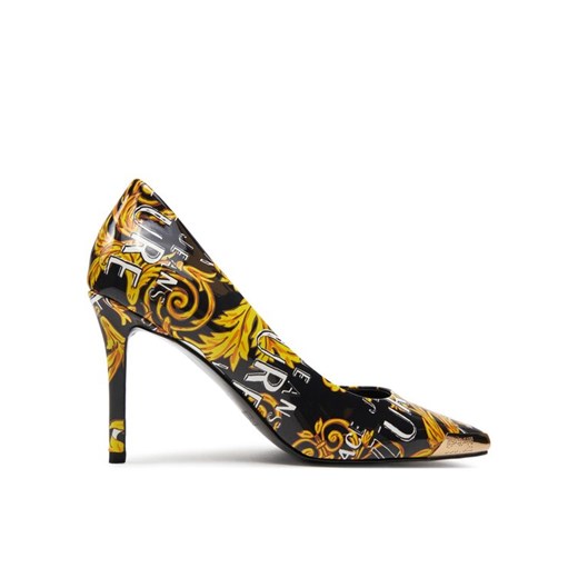 Szpilki Versace Jeans Couture 76VA3S50 Czarny ze sklepu eobuwie.pl w kategorii Czółenka - zdjęcie 182086103