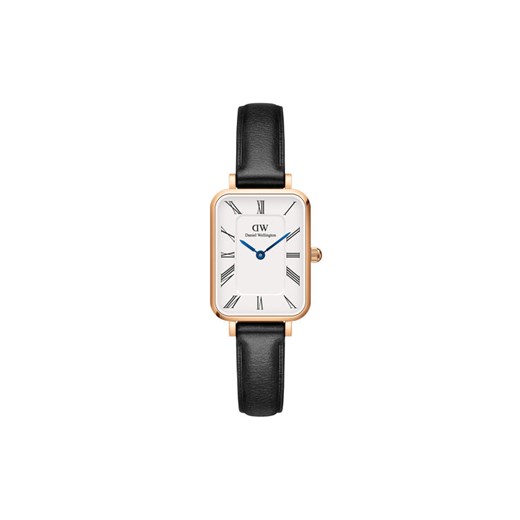 Zegarek Daniel Wellington Quadro Roman Numerals Sheffield DW00100689 Czarny ze sklepu eobuwie.pl w kategorii Zegarki - zdjęcie 182086113