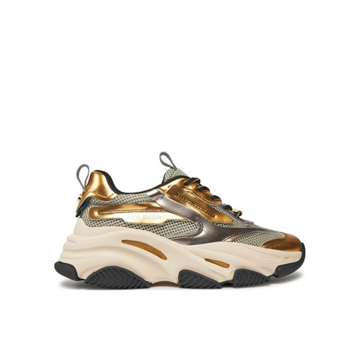 Sneakersy Steve Madden Possession-E SM19000033 Srebrny ze sklepu eobuwie.pl w kategorii Buty sportowe damskie - zdjęcie 182086174