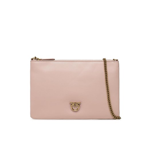 Torebka Pinko Flat Classic PE 23 PCPL 100455 A0F1 Różowy ze sklepu eobuwie.pl w kategorii Kopertówki - zdjęcie 182086213