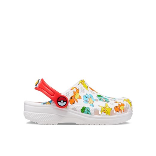 Klapki Crocs Classic Pokemon Clog Kids 207739 Biały ze sklepu eobuwie.pl w kategorii Klapki dziecięce - zdjęcie 182086231