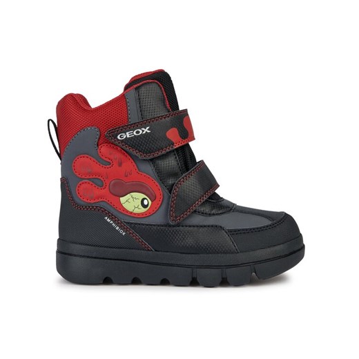 Śniegowce Geox J Willaboom Boy B Ab J36LFA 050FU C0048 D Czarny ze sklepu eobuwie.pl w kategorii Buty zimowe dziecięce - zdjęcie 182086281