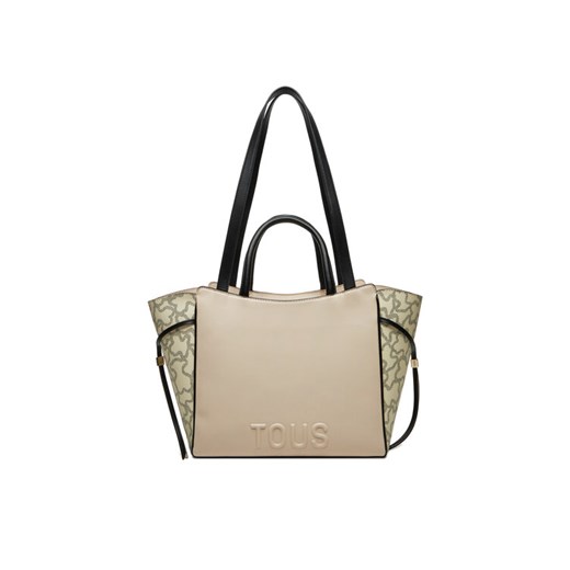 Torebka TOUS City Kaos Icon 2002186651 Beżowy ze sklepu eobuwie.pl w kategorii Torby Shopper bag - zdjęcie 182086463