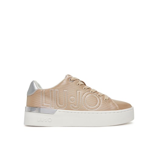 Sneakersy Liu Jo 4A5703 EX099 Beżowy ze sklepu eobuwie.pl w kategorii Buty sportowe damskie - zdjęcie 182086614