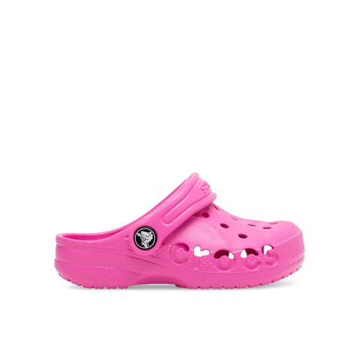Klapki Crocs BAYA CLOG T 207012-6QQ_ Różowy ze sklepu eobuwie.pl w kategorii Klapki dziecięce - zdjęcie 182086631